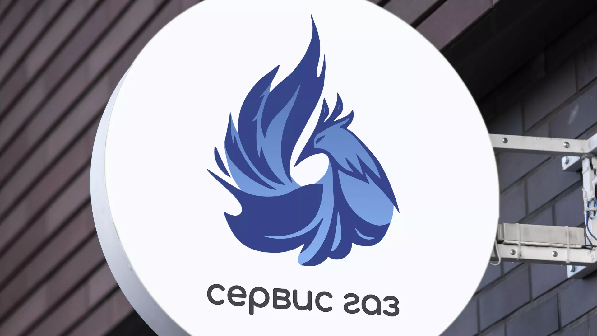 Создание логотипа «Сервис газ» в Кубинке